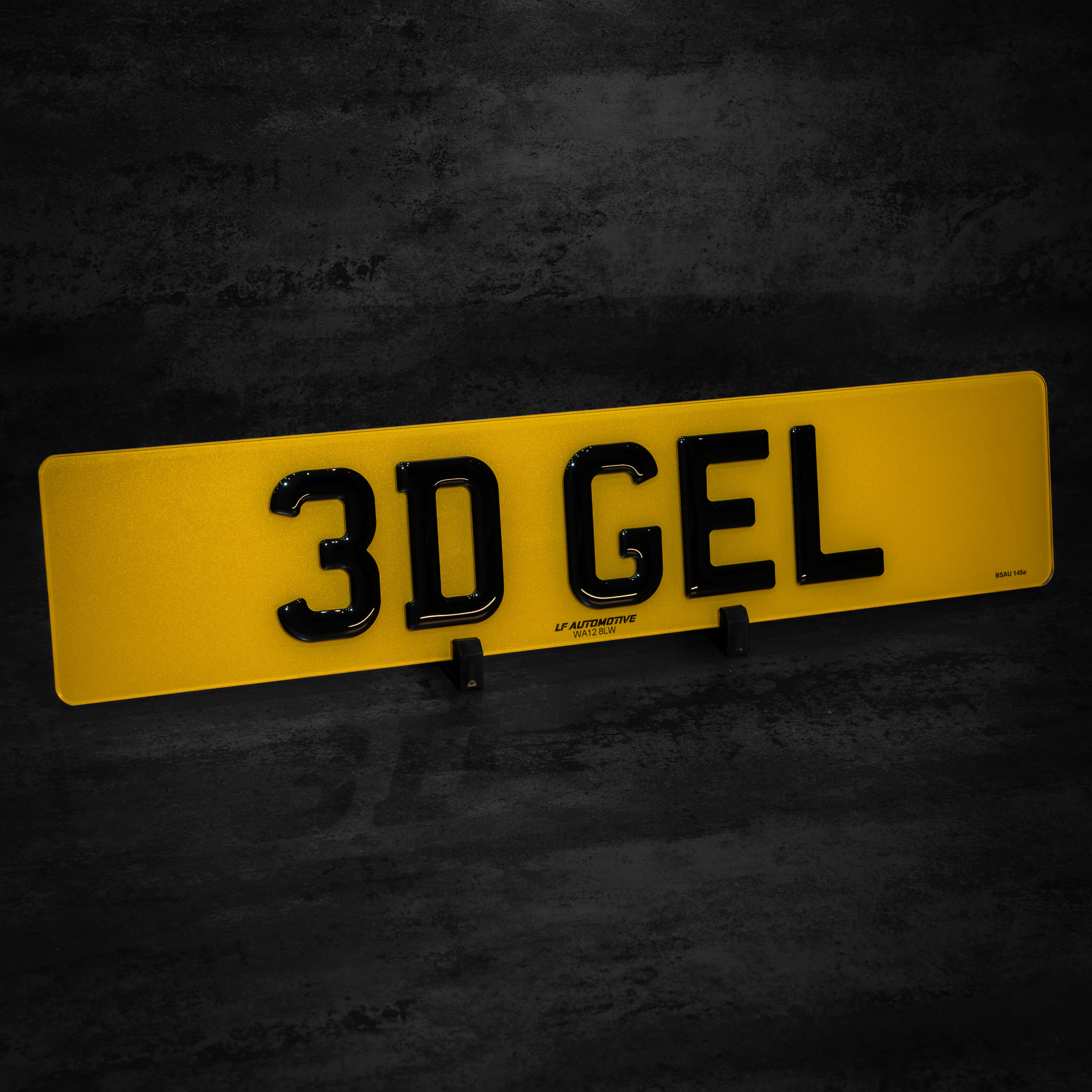 Buy Premium 3D Number Plates Online | Custom 3D Gel Plates UK – LF ...